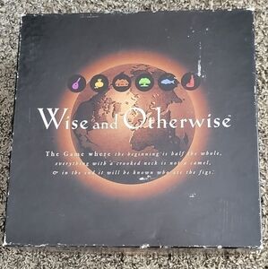 Wise and Otherwise Board game